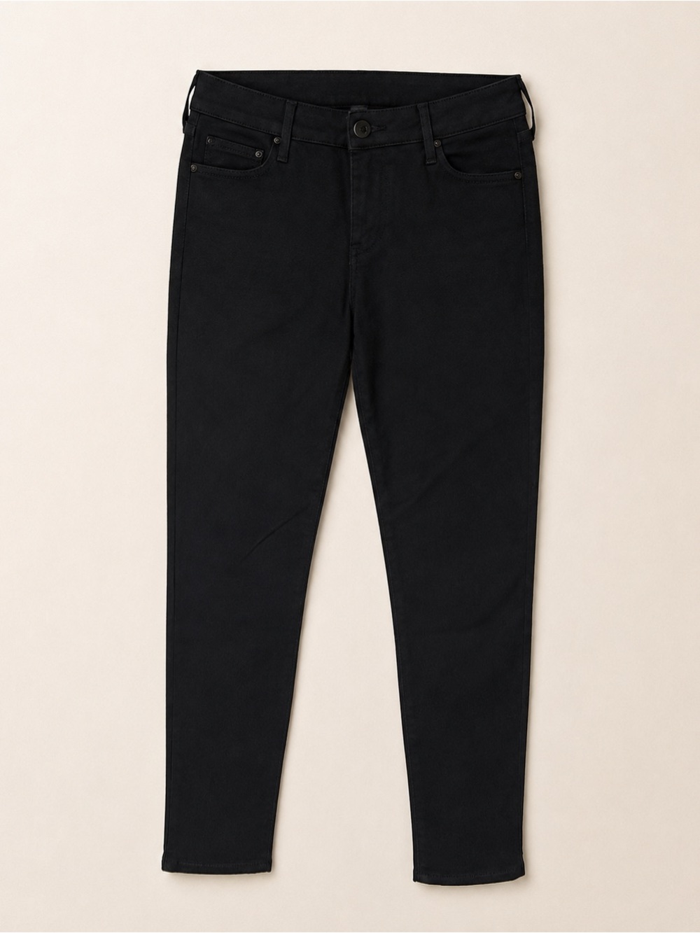 True Religion Black Skinny Jeans Worn Once Women’s Size 27 Stretch Denim